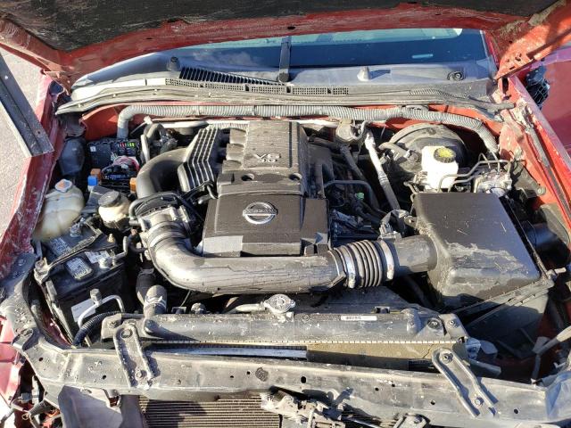 5N1AR1NN7CC617706 - 2012 NISSAN PATHFINDER S RED photo 11