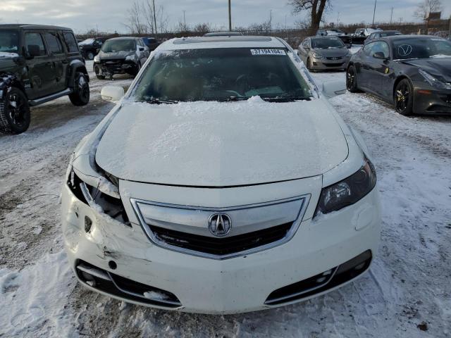 19UUA9F50DA800742 - 2013 ACURA TL TECH WHITE photo 5