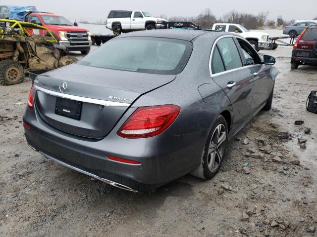 WDDZF8EB3LA710514 - 2020 MERCEDES-BENZ E 350 4MATIC SILVER photo 3