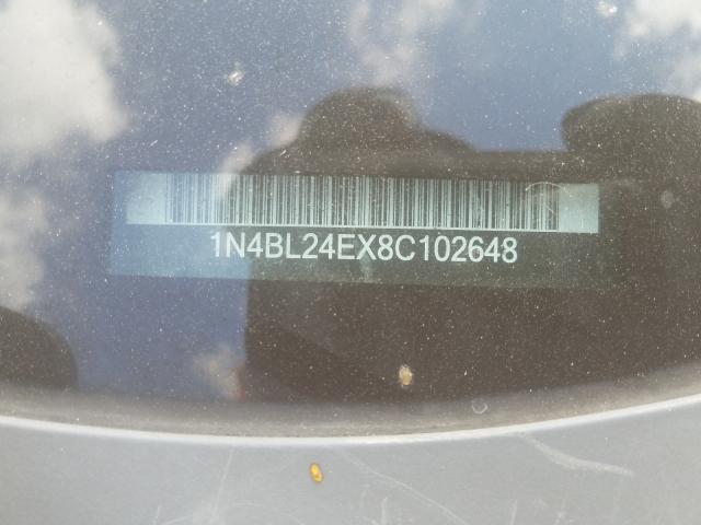 1N4BL24EX8C102648 - 2008 NISSAN ALTIMA 3.5SE  photo 10