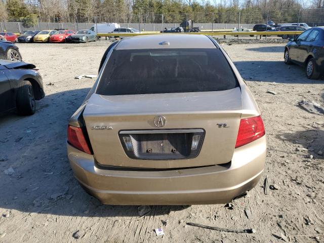 19UUA66215A067350 - 2005 ACURA TL GOLD photo 6