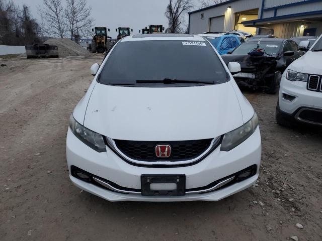 19XFB2F97DE012276 - 2013 HONDA CIVIC EXL თეთრი ფოტო 5