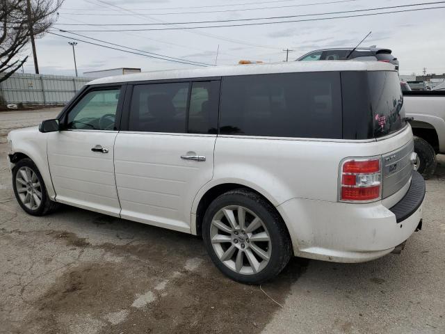 2FMGK5DC5ABA39687 - 2010 FORD FLEX LIMITED WHITE photo 2