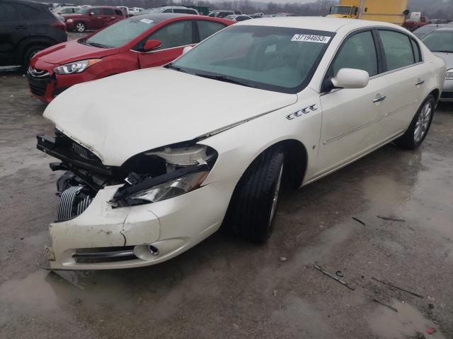 1G4HE57Y18U110116 - 2008 BUICK LUCERNE CXS WHITE photo 1