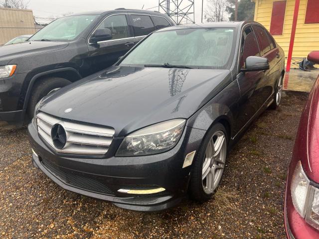 WDDGF5EB1BA479892 - 2011 MERCEDES-BENZ C 300 BLUE photo 2