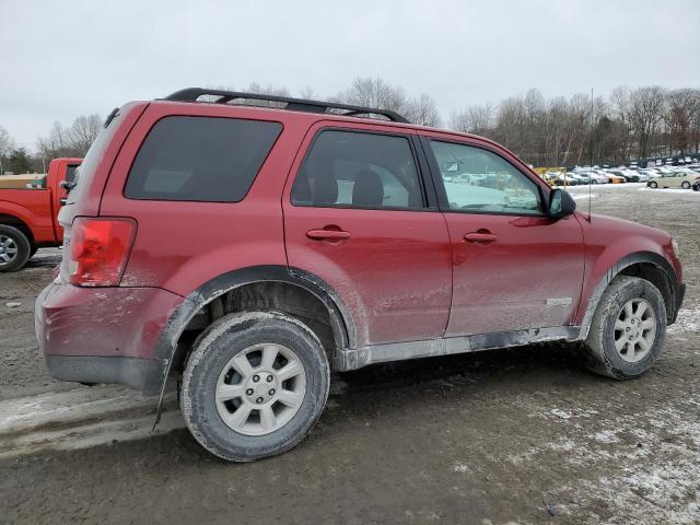 4F2CZ92Z38KM22850 - 2008 MAZDA TRIBUTE I RED photo 3