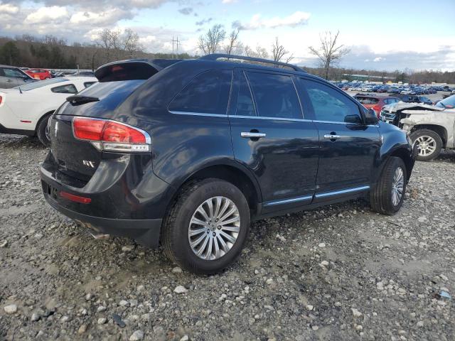 2LMDJ6JK2DBL15856 - 2013 LINCOLN MKX BLACK photo 3