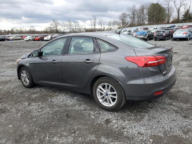 1FADP3F21HL298596 - 2017 FORD FOCUS SE GRAY photo 2