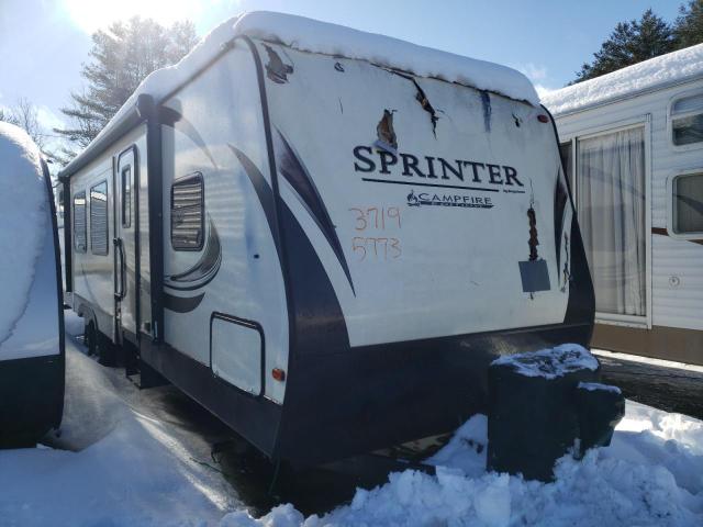 4YDT33B24J1532090 - 2018 KEYSTONE SPRINTER WHITE photo 1