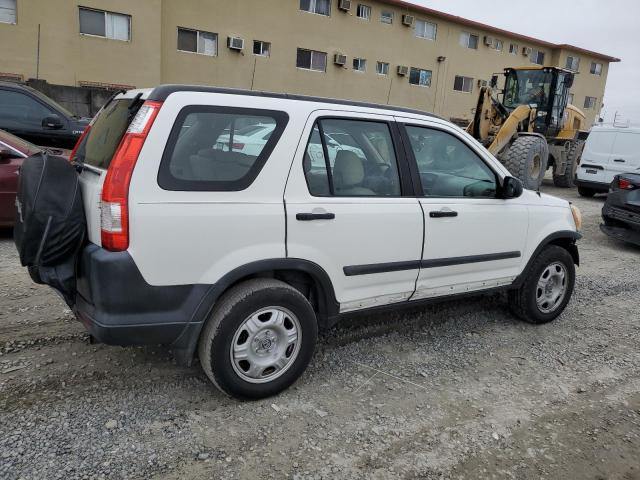 SHSRD68546U405702 - 2006 HONDA CR-V LX WHITE photo 3