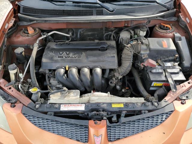 5Y2SL62844Z455649 - 2004 PONTIAC VIBE ORANGE photo 11