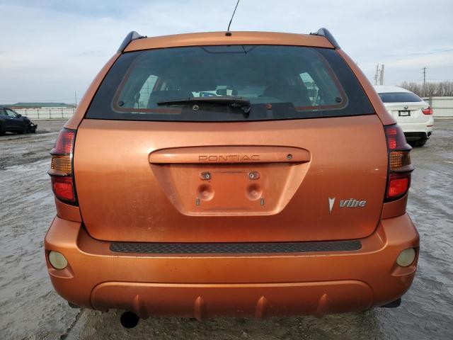 5Y2SL62844Z455649 - 2004 PONTIAC VIBE ORANGE photo 6