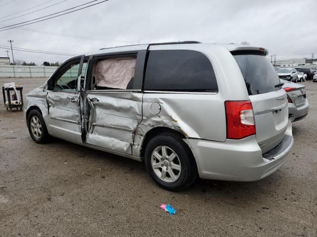 2C4RC1BG6CR344733 - 2012 CHRYSLER TOWN & COU TOURING ვერცხლისფერი ფოტო 2