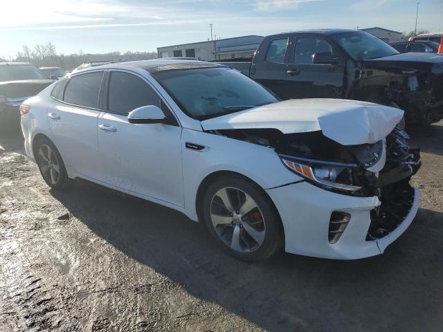 5XXGW4L22GG026139 - 2016 KIA OPTIMA SX WHITE photo 4