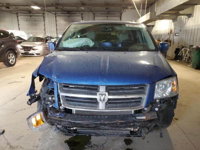 2D8HN54PX8R716397 - 2008 DODGE GRAND CARA SXT BLUE photo 5