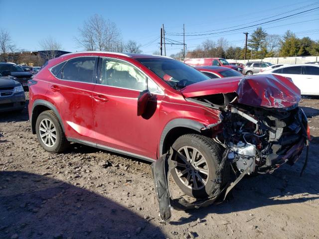 JTJBARBZ6G2074802 - 2016 LEXUS NX 200T BASE RED photo 4