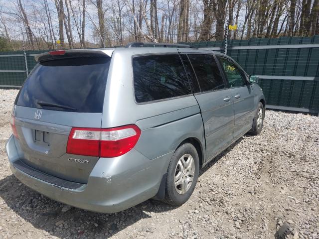 5FNRL38435B063416 - 2005 HONDA ODYSSEY EX  photo 4