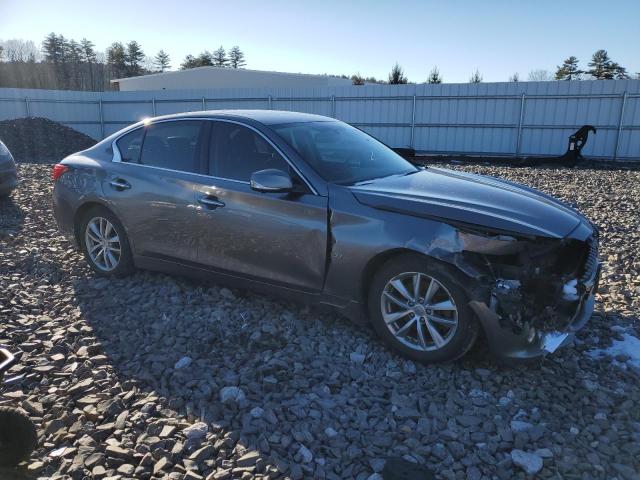 JN1BV7AR5EM684627 - 2014 INFINITI Q50 BASE CHARCOAL photo 4