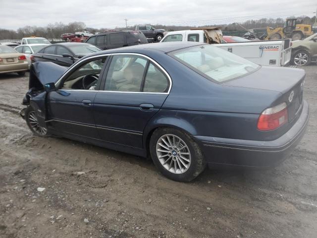 WBADN63433GN88389 - 2003 BMW 540 I AUTOMATIC Niebieski zdjęcie 2