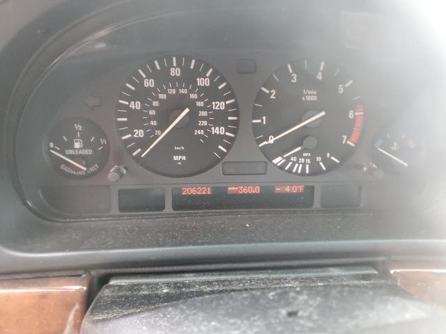 WBADN63433GN88389 - 2003 BMW 540 I AUTOMATIC Niebieski zdjęcie 9