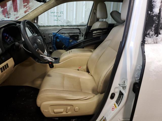 5TDJKRFH3GS283324 - 2016 TOYOTA HIGHLANDER XLE WHITE photo 7