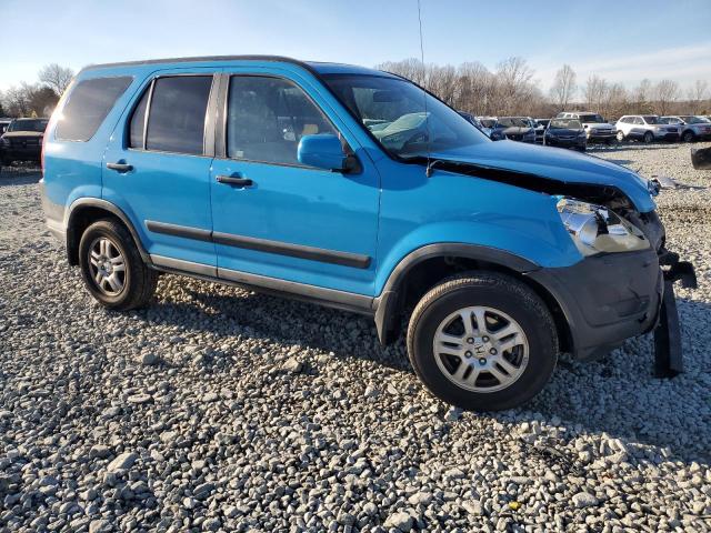 SHSRD78892U009968 - 2002 HONDA CR-V EX BLUE photo 4