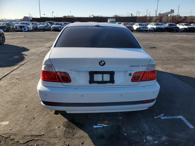 WBABD33455PL06653 - 2005 BMW 325 CI WHITE photo 6