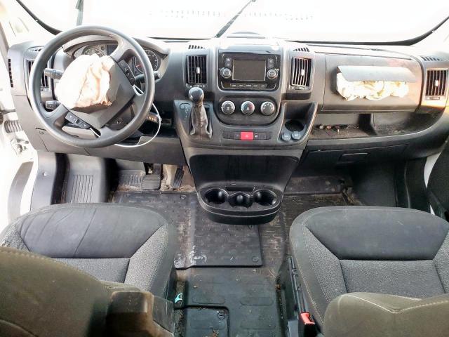 3C6TRVAG5KE565471 - 2019 RAM PROMASTER 1500 STANDARD WHITE photo 9