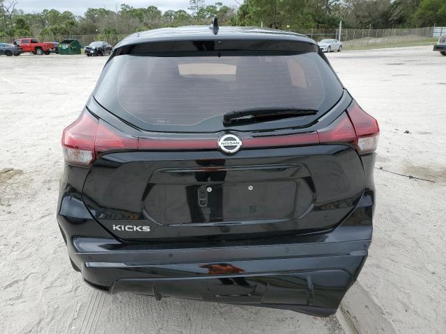 3N1CP5BV3ML493845 - 2021 NISSAN KICKS S BLACK photo 6