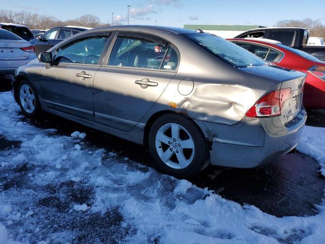 1HGFA16817L031097 - 2007 HONDA CIVIC EX GRAY photo 2