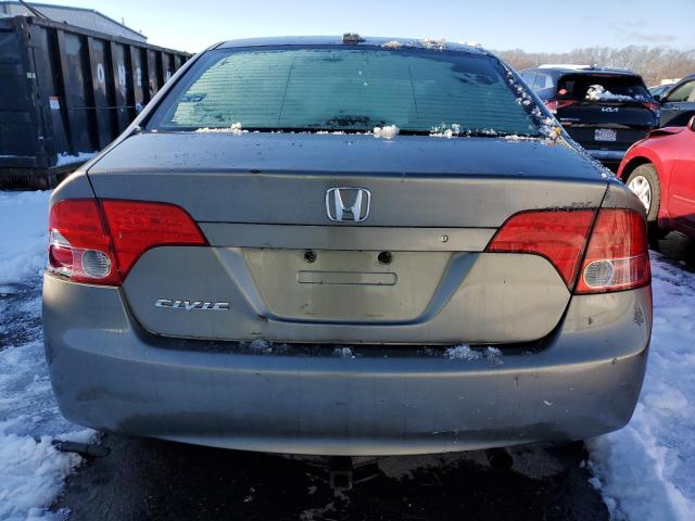 1HGFA16817L031097 - 2007 HONDA CIVIC EX GRAY photo 6