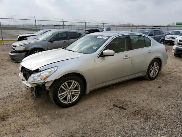 JN1DV6AP8CM700723 - 2012 INFINITI G25 BASE SILVER photo 1