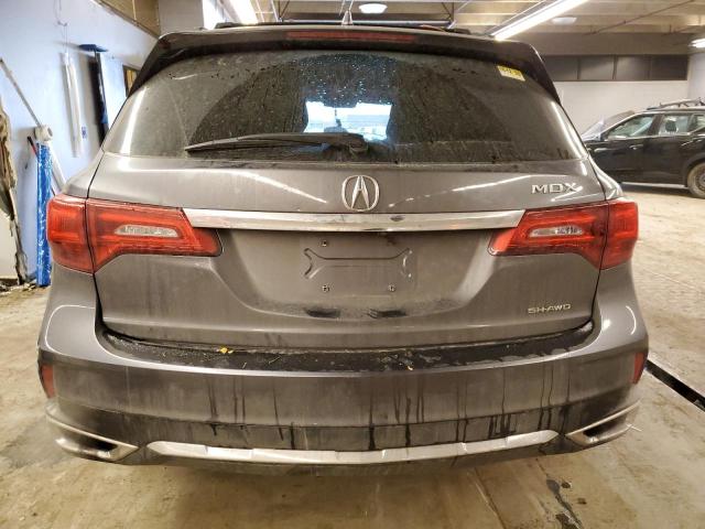 5J8YD4H59HL004588 - 2017 ACURA MDX TECHNOLOGY GRAY photo 6