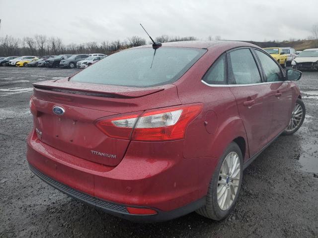 1FADP3J25DL110695 - 2013 FORD FOCUS TITA BURGUNDY photo 3