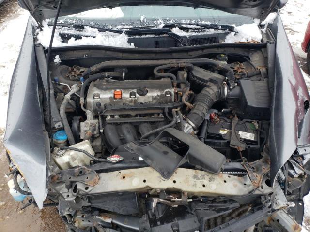 1HGCS1B88BA011956 - 2011 HONDA ACCORD EXL GRAY photo 11