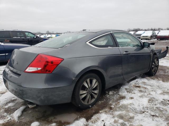 1HGCS1B88BA011956 - 2011 HONDA ACCORD EXL GRAY photo 3