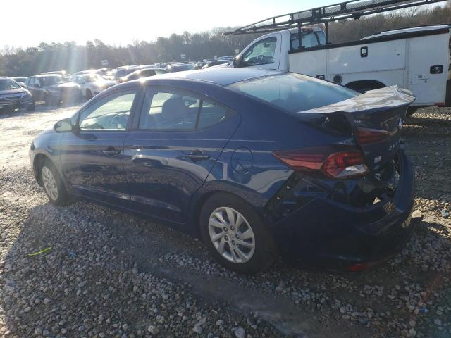 5NPD74LF2LH610865 - 2020 HYUNDAI ELANTRA SE BLUE photo 2