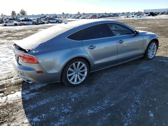 WAUSGAFC0CN001522 - 2012 AUDI A7 PRESTIGE GRAY photo 3