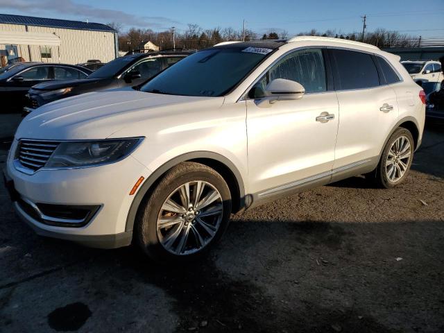 2LMTJ8LP5GBL87641 - 2016 LINCOLN MKX RESERVE Blanc photo 1