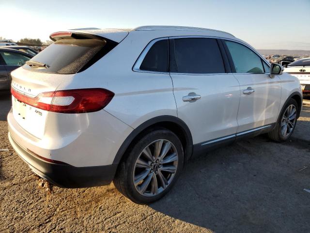 2LMTJ8LP5GBL87641 - 2016 LINCOLN MKX RESERVE WHITE photo 3