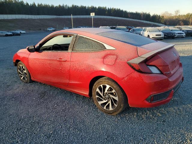 2HGFC4B02GH303052 - 2016 HONDA CIVIC LX RED photo 2