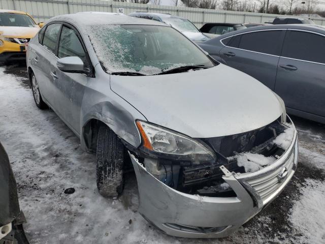 3N1AB7AP2EY204673 - 2014 NISSAN SENTRA S SILVER photo 4