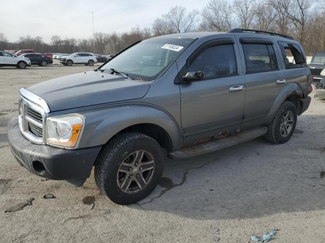 1D4HB38N26F172652 - 2006 DODGE DURANGO SXT GRAY photo 1