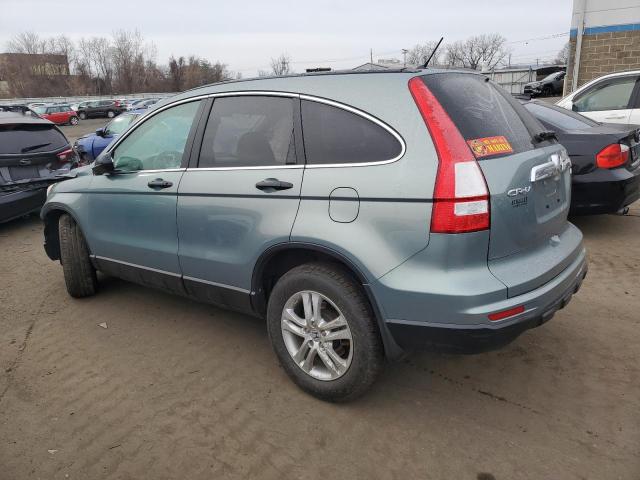 5J6RE4H51BL030328 - 2011 HONDA CR-V EX TEAL photo 2