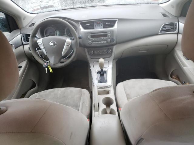 3N1AB7APXDL752514 - 2013 NISSAN SENTRA S TEAL photo 8