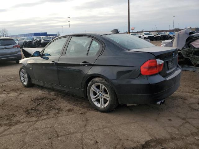 WBAVC93588K037612 - 2008 BMW 328 XI BLACK photo 2