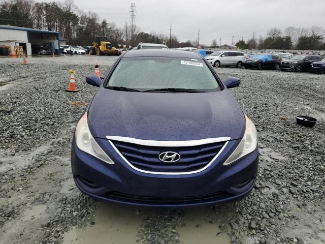 5NPEB4AC2CH495535 - 2012 HYUNDAI SONATA GLS BLUE photo 5