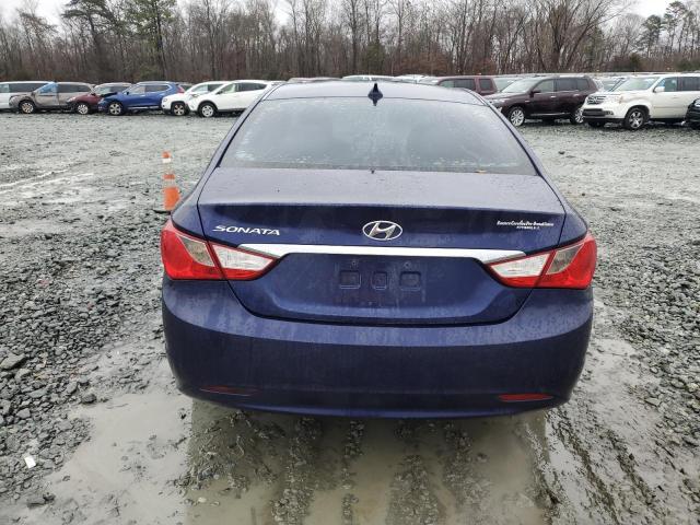 5NPEB4AC2CH495535 - 2012 HYUNDAI SONATA GLS BLUE photo 6