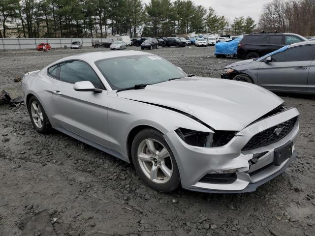 1FA6P8AM0H5300857 - 2017 FORD MUSTANG SILVER photo 4