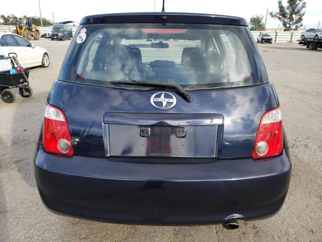 JTKKT624465002373 - 2006 TOYOTA SCION XA BLUE photo 6